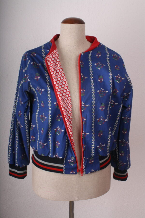 Vintage Trachten Blouson Jacke