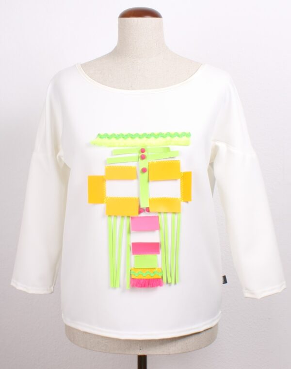 Shirt neon face