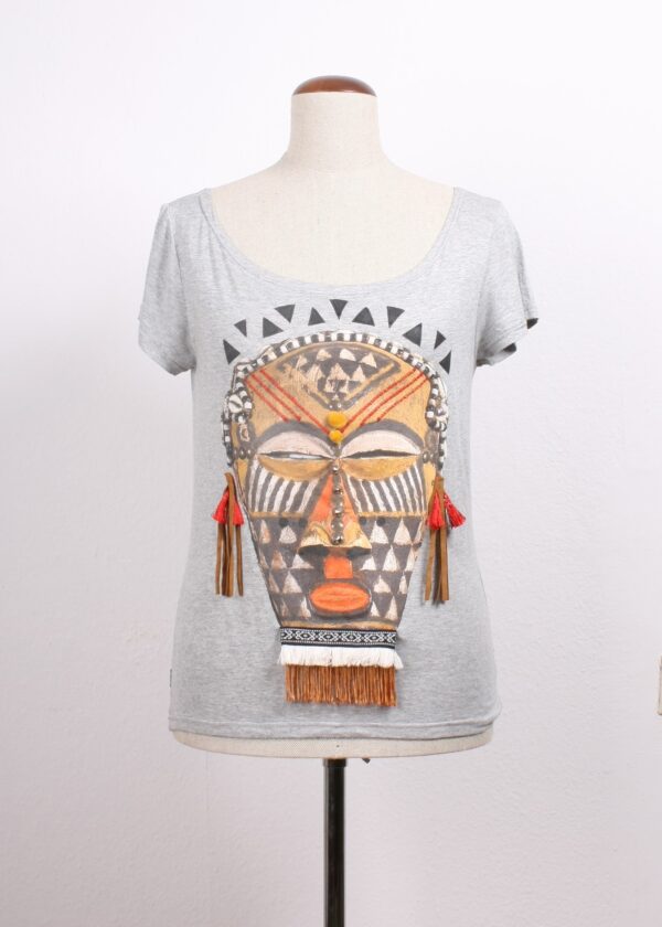 T-shirt Maske Applikation