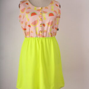 Kleid Tropical Neon